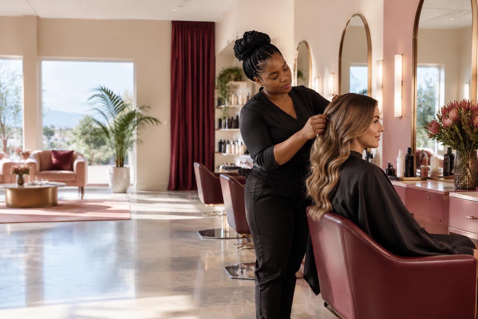 Maison Bloom Salon website sample